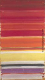 Horizontalen Streifen Malerei: November 1957 - Januar 1958 Horizontalen Streifen Malerei: November 1957 - Januar 1958