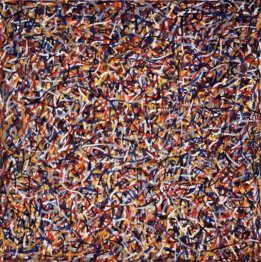 Nicht Gerade Brushstrokes in allen Richtungen