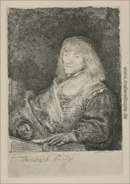 Ein Mann mit einem Kruzifix und Kette Ein Mann mit einem Kruzifix und Kette