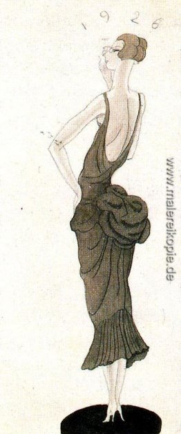 Zeichnen für Modezeitschrift 'Elegance'
