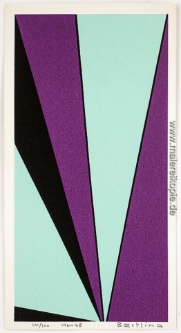 Geometrische Komposition (die Winkel der Olle Baertling)