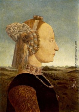 Porträt von Battista Sforza