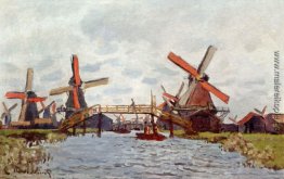 Windmühlen in der Nähe von Zaandam