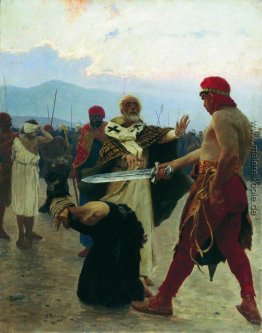 Nikolaus von Myra beseitigt den Tod von drei unschuldigen Gefang