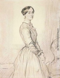 Porträt von Frau de Borg Balsan