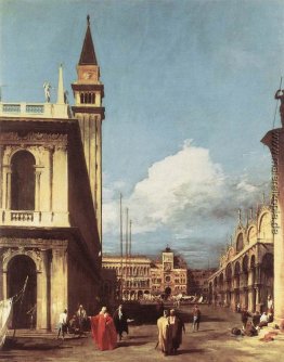 Die Piazzetta, Blick in Richtung des Clock Tower