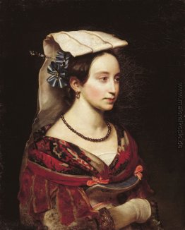 Porträt von A. O. Smirnova