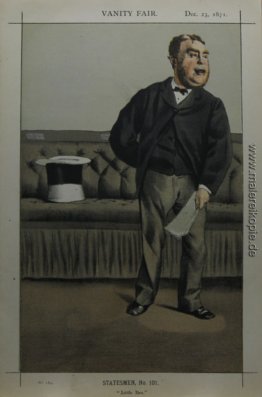 Karikatur von George Cavendish Bentinck