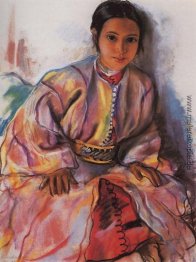 Mädchen in rosa Mädchen in rosa