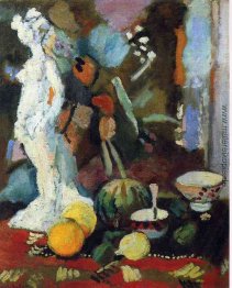 Stillleben mit Statuette Stillleben mit Statuette