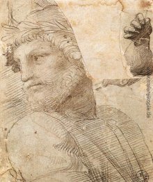 Studie für den Kopf eines Dichters