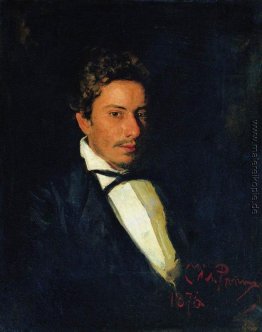 Porträt von V. Repin, musiker, Bruder des Künstlers