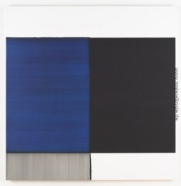 Exposed Gemälde Kobalt-Blau- Exposed Gemälde Kobalt-Blau-