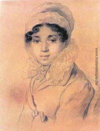 Porträt von M. A. Kikina Porträt von M. A. Kikina