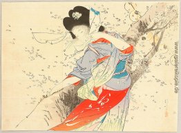 Bijin im Wind