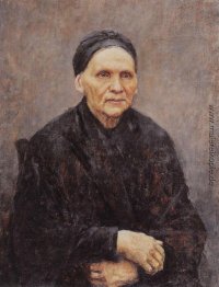 Porträt von P. F. Surikova (Artist der Mutter)