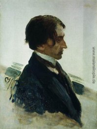 Porträt des Künstlers Isaak Brodsky Porträt des Künstlers Isaak Brodsky