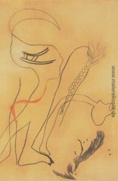 Komposition mit Zöpfchenfrisur