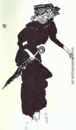 Frau mit Sonnenschirm Frau mit Sonnenschirm