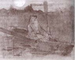 Hunter auf dem Boot