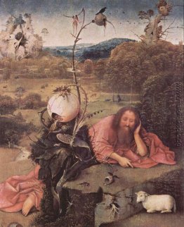 St. Johannes der Täufer in der Meditation