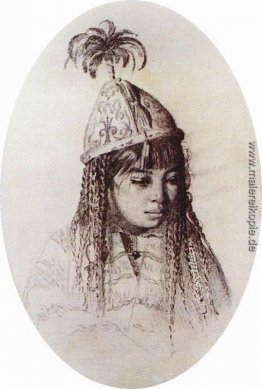 Kirgisische Mädchen