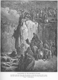Die Propheten Baals geschlachtet Die Propheten Baals geschlachtet
