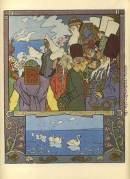 Illustration für den russischen Fairy Story "The Frog Princess" Illustration für den russischen Fairy Story "The Frog Princess"