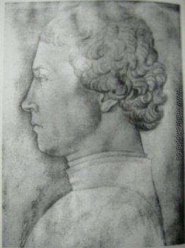 Profil eines Mannes