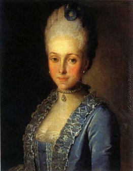 Porträt von Alexandra Perfilyeva, geborene Gräfin Tolstaya
