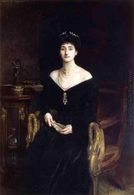 Portrait of Mrs. Ernest G. Raphael, geborene Florence Cecilia Sa