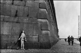 Peter und Paul Festung über die Newa in Leningrad