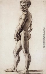 Ein männlicher Nackt