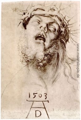Der tote Christus mit der Dornenkrone