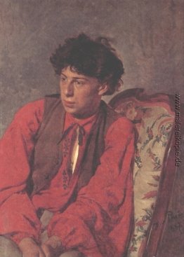 Porträt von V. E. Repin, der Bruder des Künstlers
