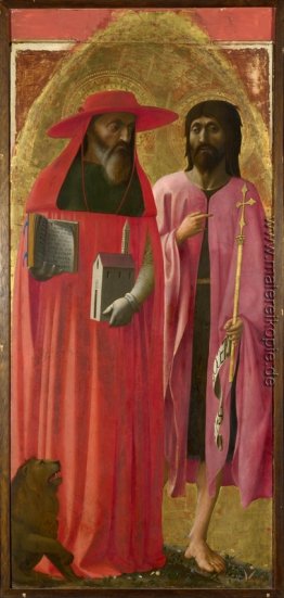 St Jerome und St. Johannes der Täufer