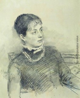Portrait einer jungen Frau sitzen auf der Couch