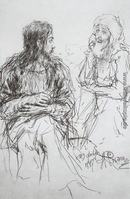 Christus und Nicodemus