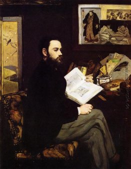 Porträt von Emile Zola