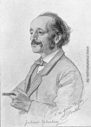 Porträt von Julius Rodenberg Porträt von Julius Rodenberg