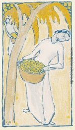 Fruit Harvest (weibliche Figur mit Korb) Fruit Harvest (weibliche Figur mit Korb)