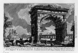 Die römische Altertümer, t. 1, Tafel XXVI. Arch von Gallienus.