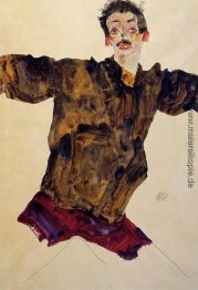 Selbstporträt mit ausgestreckten Armen Selbstporträt mit ausgestreckten Armen