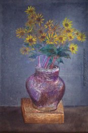 Homemade Malerei einer hausgemachten Blumenstrauß aus Sanddüne G Homemade Malerei einer hausgemachten Blumenstrauß aus Sanddüne G