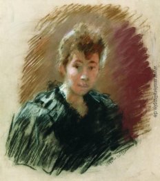 Porträt von Sofia Petrowna Kuvshinnikov