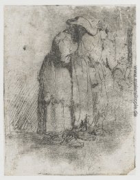 Bettler Mann und Frau