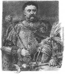 Jan Sobieski, portraitiert in einer Parade Schuppenpanzer Jan Sobieski, portraitiert in einer Parade Schuppenpanzer