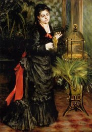 Frau mit einem Papageien (Henriette Darras) Frau mit einem Papageien (Henriette Darras)