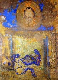 Evocation (Head of Christ oder Inspiration aus einem Mosaik in R Evocation (Head of Christ oder Inspiration aus einem Mosaik in R