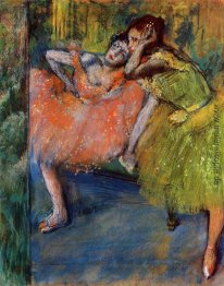 Zwei Tänzerinnen im Foyer Zwei Tänzerinnen im Foyer